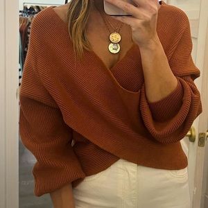 Lush Bombay wrap sweater